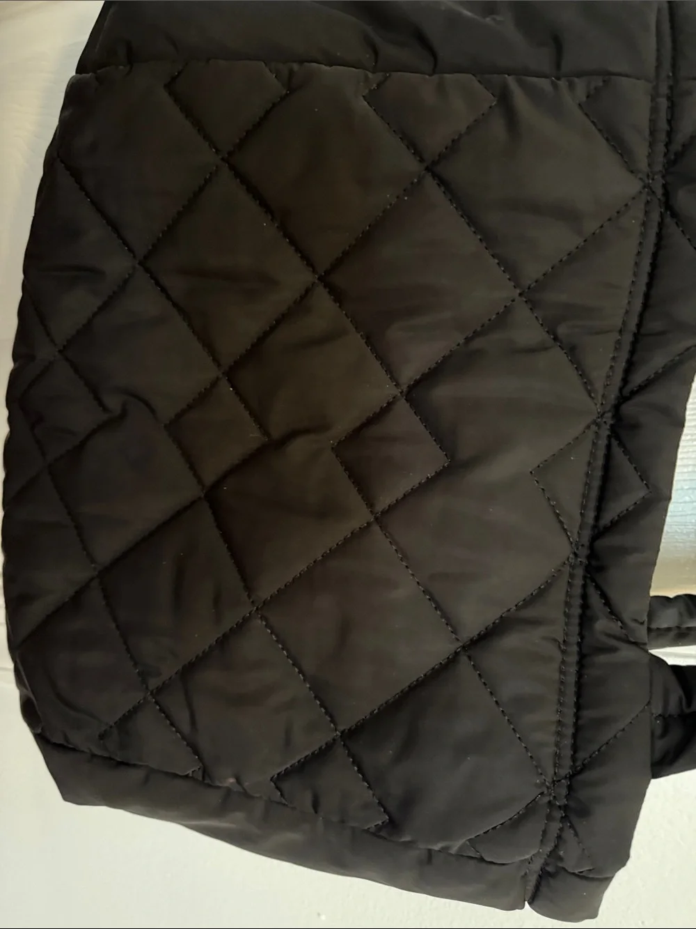 Marc Jacobs Black Quilted Tote